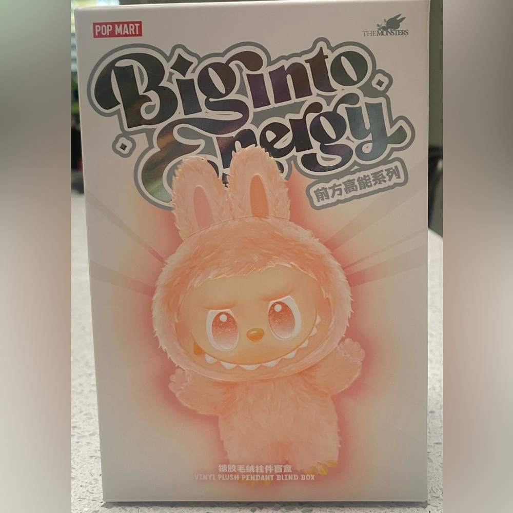 Labubu Big into Energy Luck